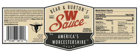 Bear & Burton's The W Sauce