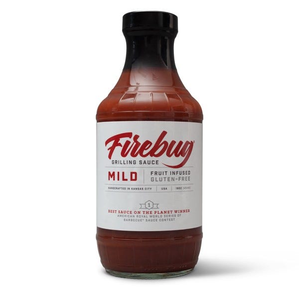 Firebug Grilling Sauce Mild BBQ Sauce