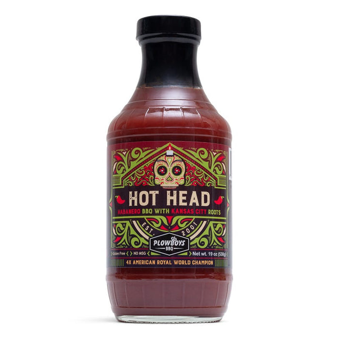Plowboys Barbeque Hot Head BBQ Sauce