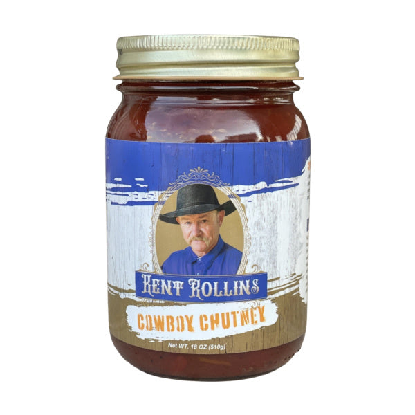 Kent Rollins Green Chiles and Chipotle Cowboy Chutney 18 oz