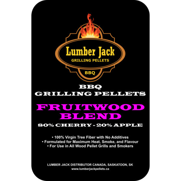 Lumber Jack - Fruitwood Blend Wood Pellets