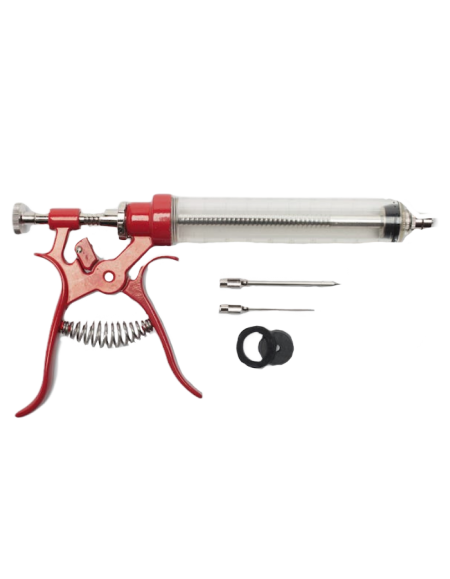 Gun-Style Pistol Grip Marinade Injector