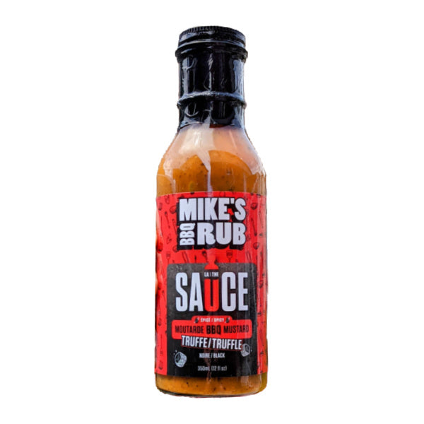 Mike's BBQ Rub Truffle Mustard Spicy BBQ Sauce