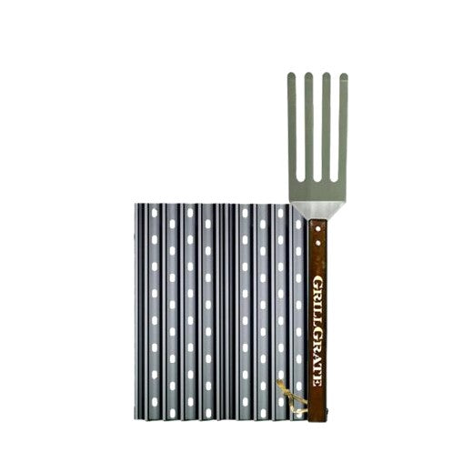 GrillGrate Set of TWO 12" Panels + Tool