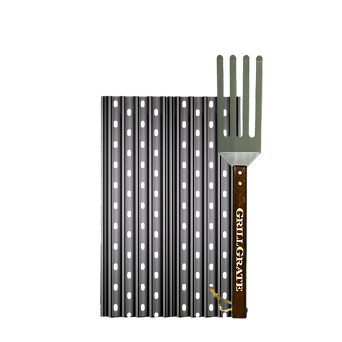 GrillGrate Set of TWO 16.25" Panels + Tool