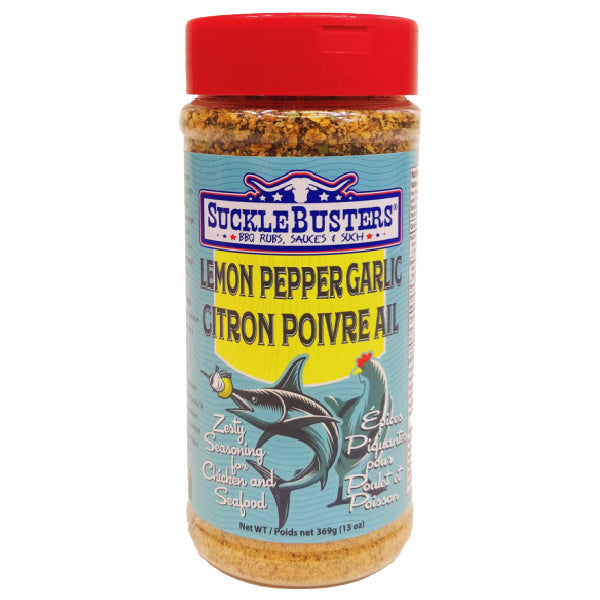 Sucklebusters Lemon Pepper Garlic BBQ Rub