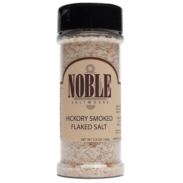 Noble Smokeworks Hickory Smoked Flaked Finishing Salt