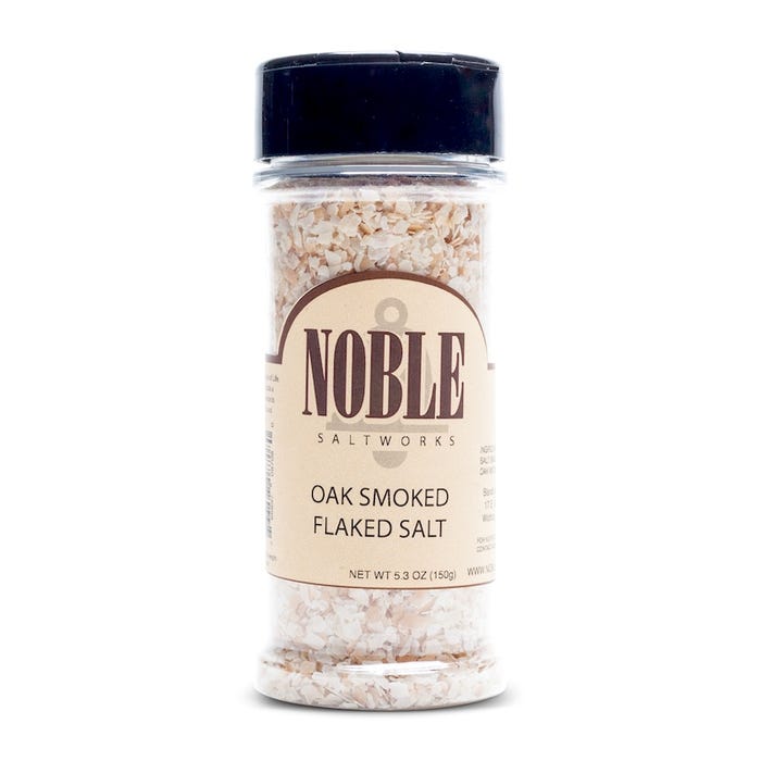 Noble Smokeworks Oak Smoked Flaked Finishing Salt