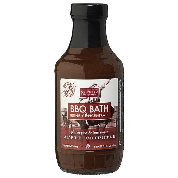 Sweetwater Spice Apple Chipotle BBQ Bath Brine Concentrate