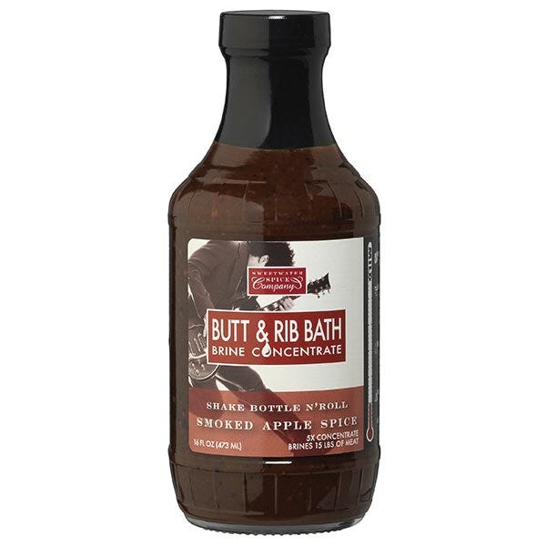 Sweetwater Spice Smoked Apple Spice Butt and Rib Bath Brine Concentrate