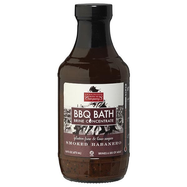 Sweetwater Spice Smoked Habanero BBQ Bath Brine Concentrate