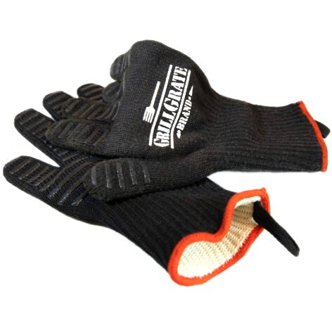 GrillGrate Heat Resistance Gloves ,Non Slip Safe to 600F